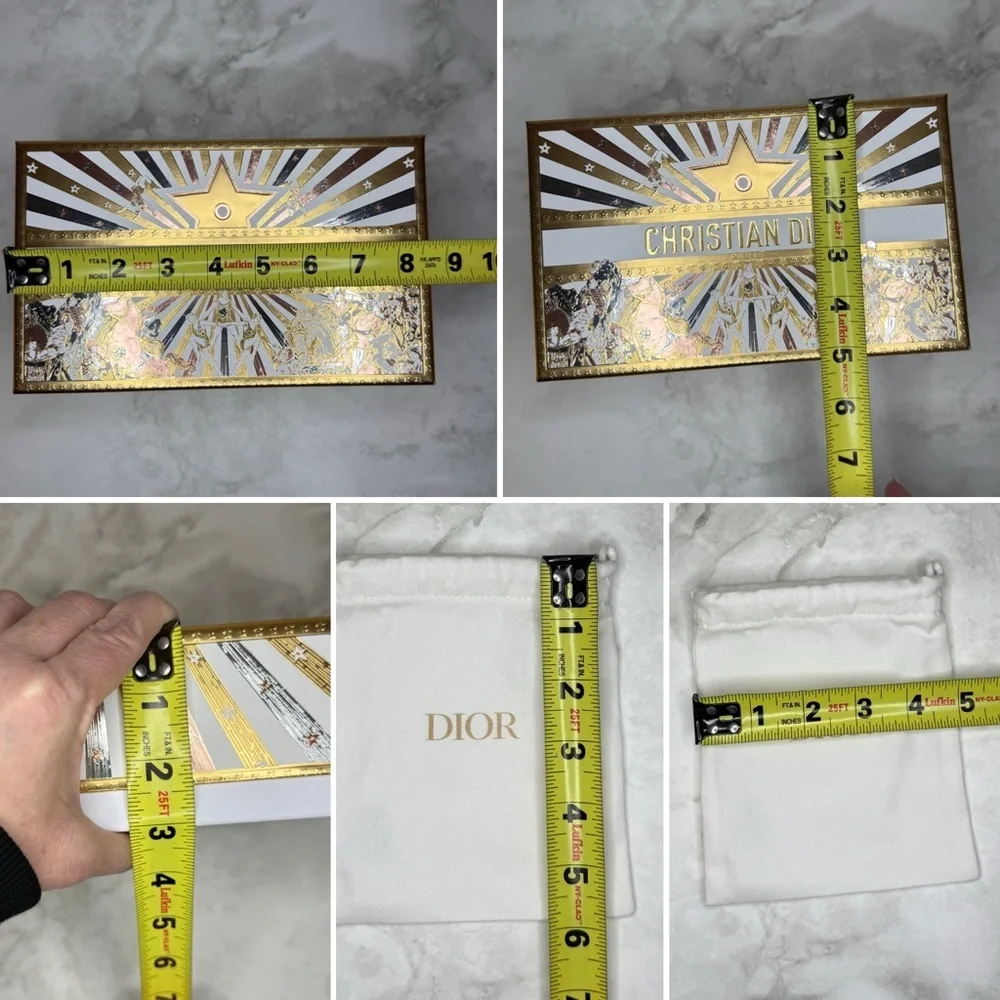 ✨ Christian Dior Holiday Gift Box Set – Empty / Packaging Only